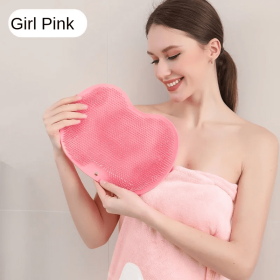 Shower Foot & Back Scrubber Mat Hands Free Foot Massager Mat with Non-Slip Suction Cups