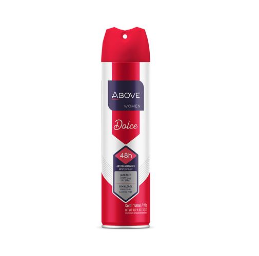 ABOVE Dolce Vita - 48 Hours Antiperspirant Deodorant - Dry Spray for Women - Notes of Apple