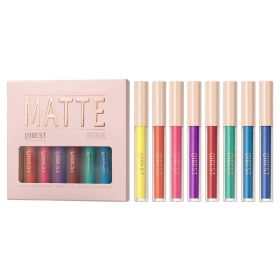 Matte Liquid Eyeshadow Liquid To Refine The Face (Option: QE2216B)