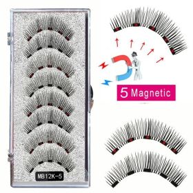 Magnetic False Eyelash Suit Series Magnetic Eyelash Daily Wear Clip Can Be Reused (size: MB12K)