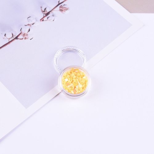 3mm Heart Laser Sequin Decorative Patch