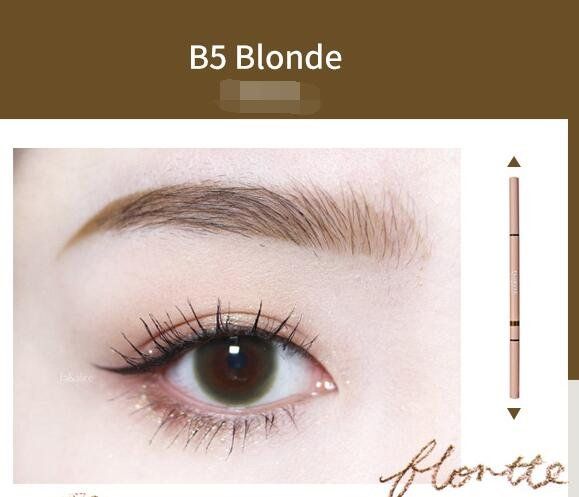 Women's Permanent Non-discoloring Double-headed Extremely Thin Eyebrow Pencil