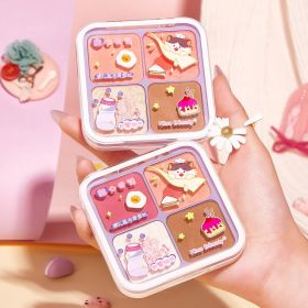 Blush Highlighting Repairing All-in-one Disc Pearlescent Brightening Clavicle Natural Three-dimensional (Option: 5color)