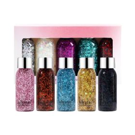 Glitter Eyeshadow Liquid Shiny Liquid Eyeshadow Liquid Eyeliner Set (Style: Style 1)