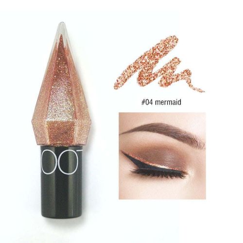 Shiny Eye Liners Pigment Silver Rose Gold Color Liquid Glitter eyeshadow Professional Eyeliner Beauty Cosmetics Makeup for Women Shiny Eye Liners Pigment Silver Rose Gold Color Liquid Glitter eyeshadow Professional Eyeliner Beauty Cosmetics Makeup for Women