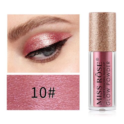 Waterproof Roller Eyeshadow Powder Monochrome Glitter Beads